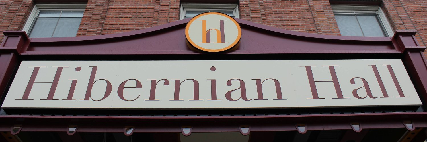 Hibernian Hall banner
