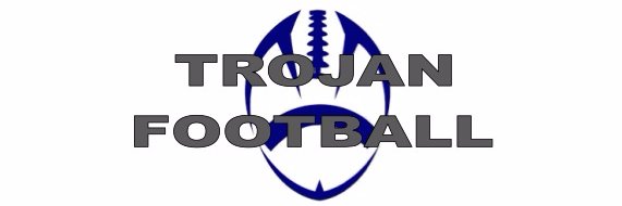 Trojan Football banner