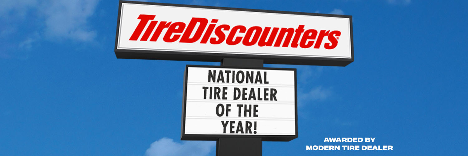 Tire Discounters banner
