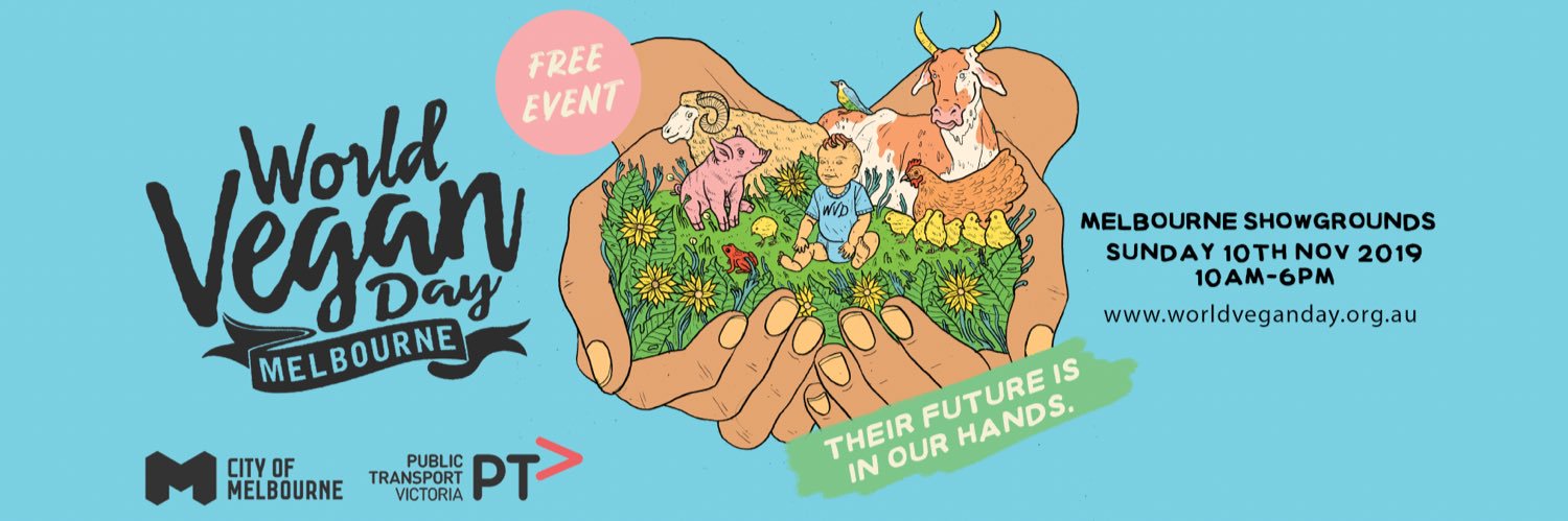 World Vegan Day Melbourne banner