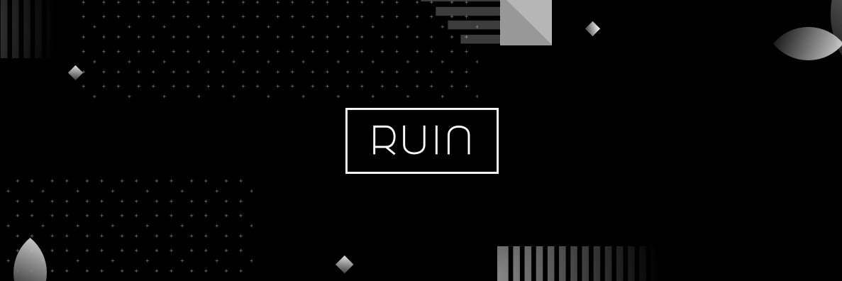 RUIN banner