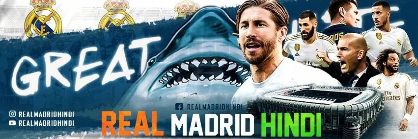 Real Madrid Hindi banner