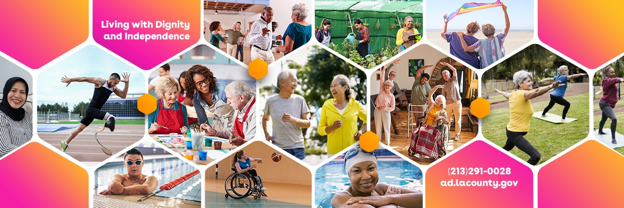 LA County Aging & Disabilities Department banner