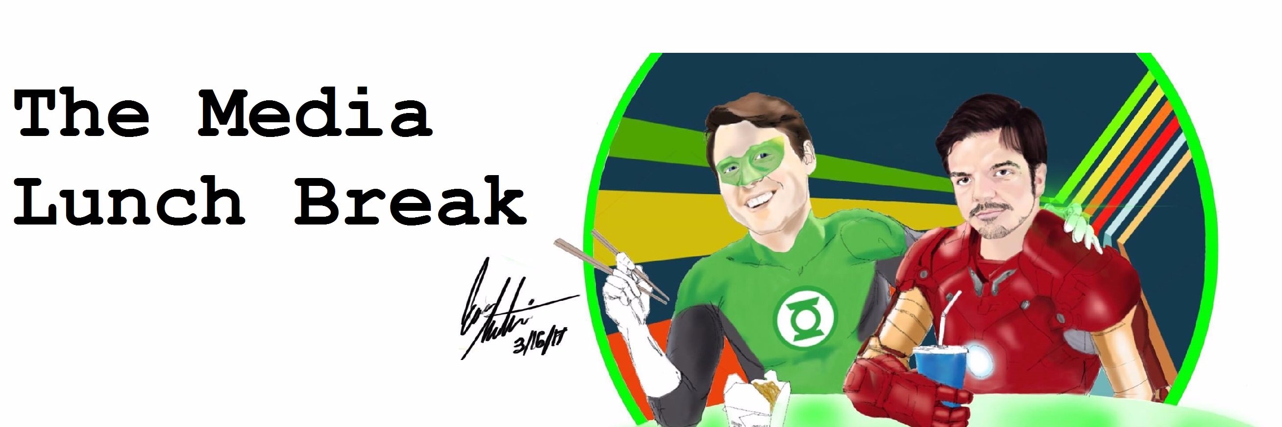 The Media Lunch Break banner