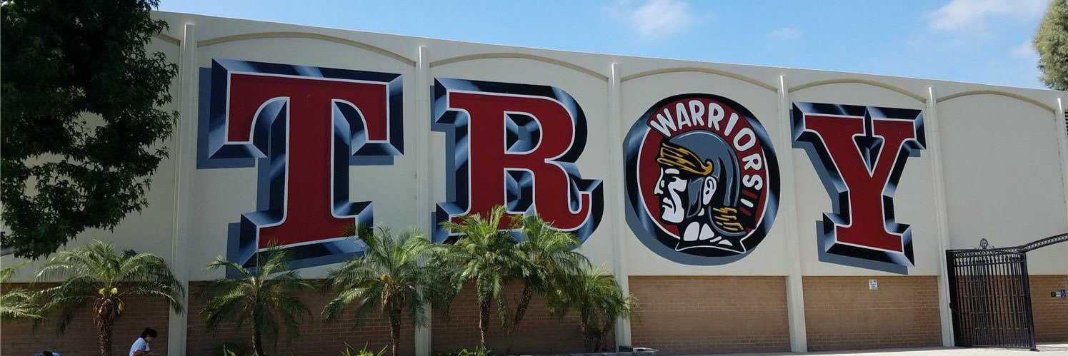 Troy High Activities banner