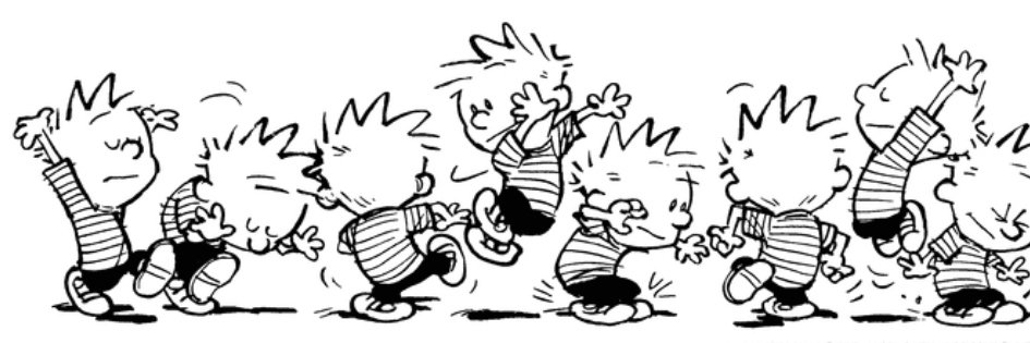 no context Calvin & Hobbes banner
