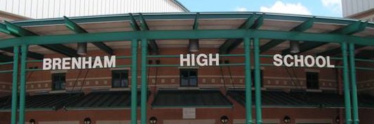 Brenham High School banner