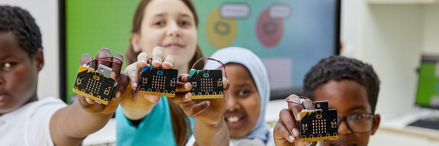 Micro:bit Educational Foundation's banner