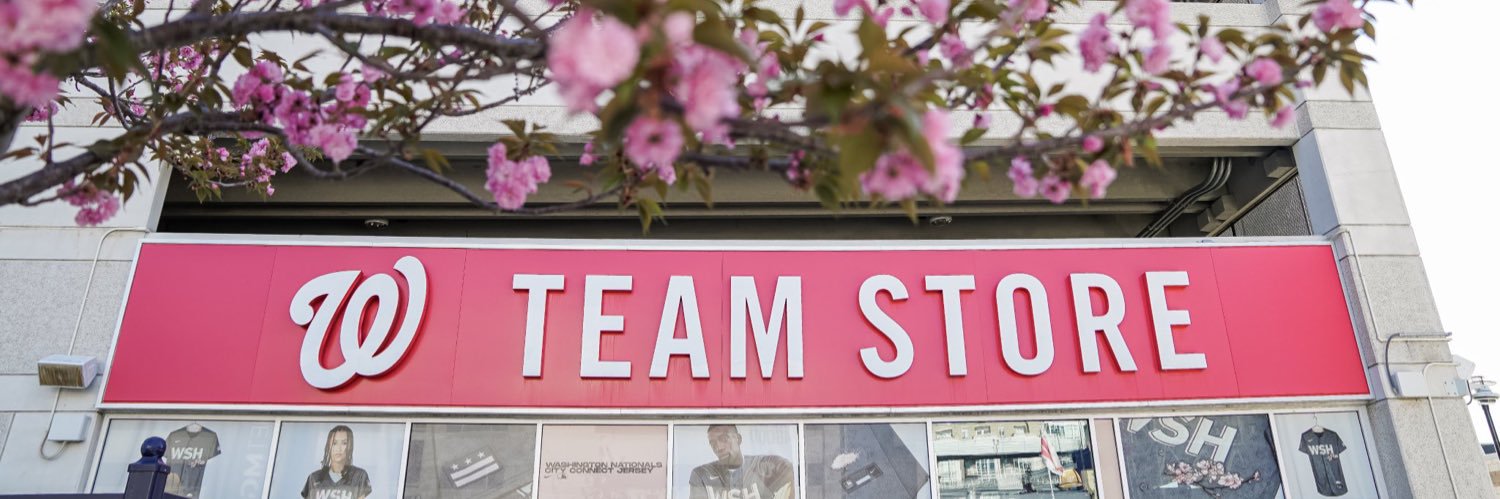 Nats Team Store banner