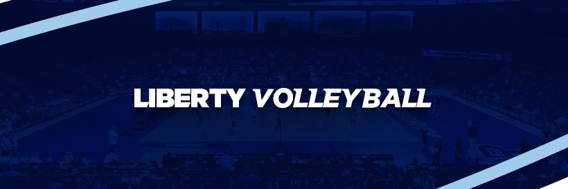 Liberty Volleyball banner