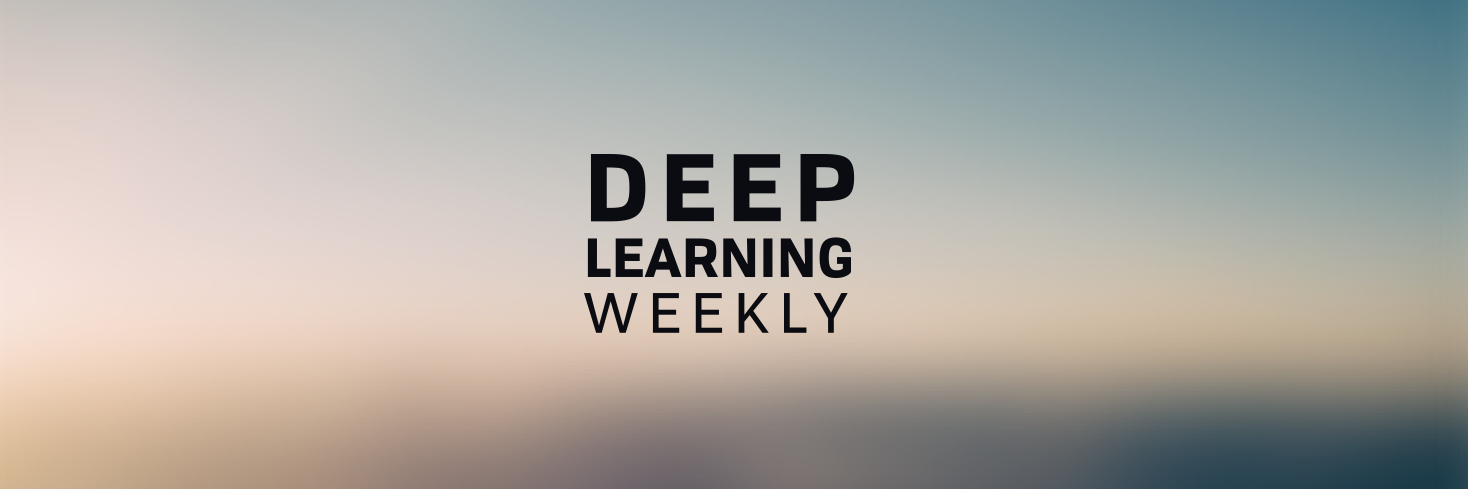 Deep Learning Weekly banner