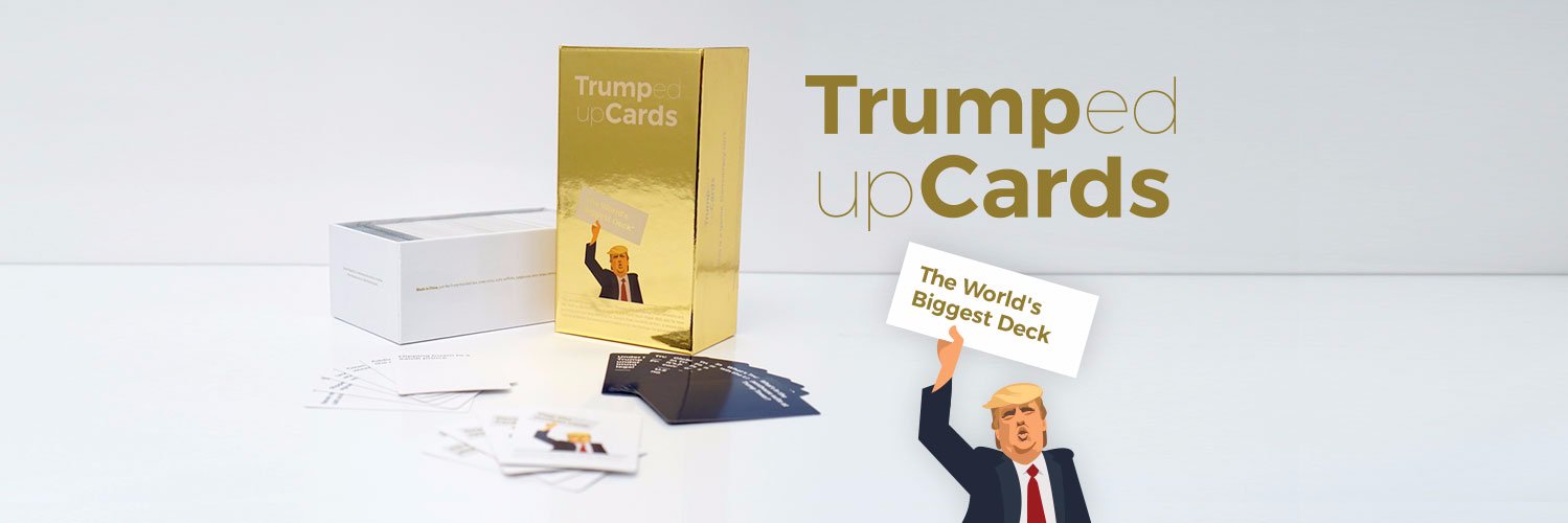 trumpedupcards's profile banner image