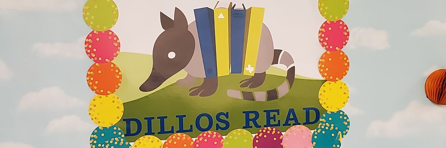 Anderson Mill Elementary Library banner