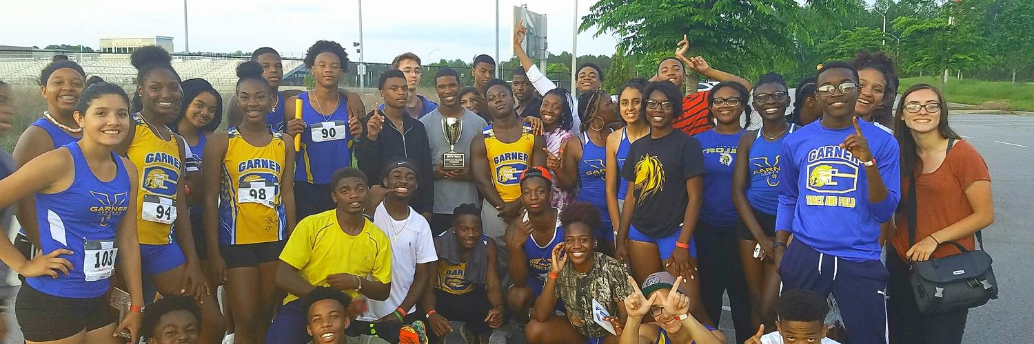 Garner Track & Field banner