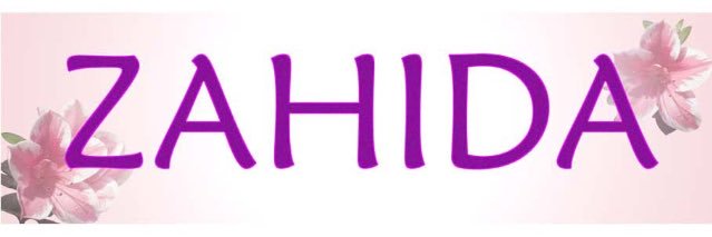 zahida63's profile banner image