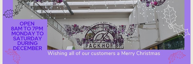 The Packhorse Centre banner