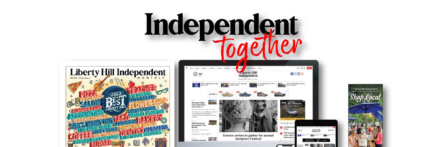 The Liberty Hill Independent Profile Banner