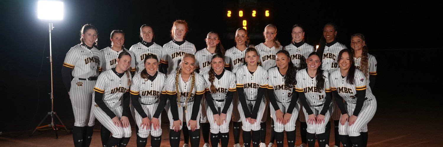 UMBC Softball banner