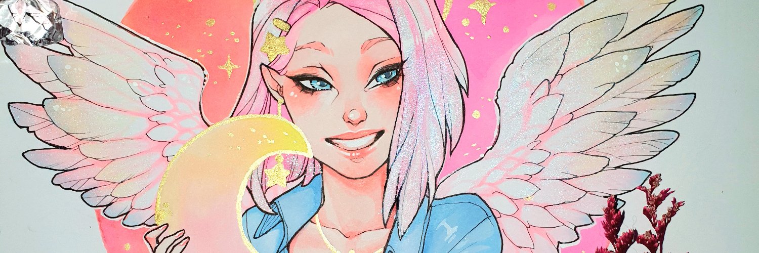 •☽ Lunareth Art ☾• banner