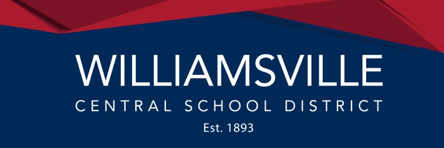 Williamsville CSD's banner