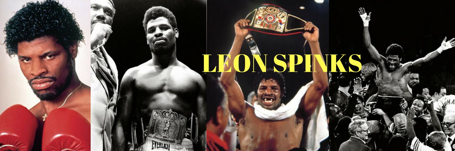 Leon Spinks banner