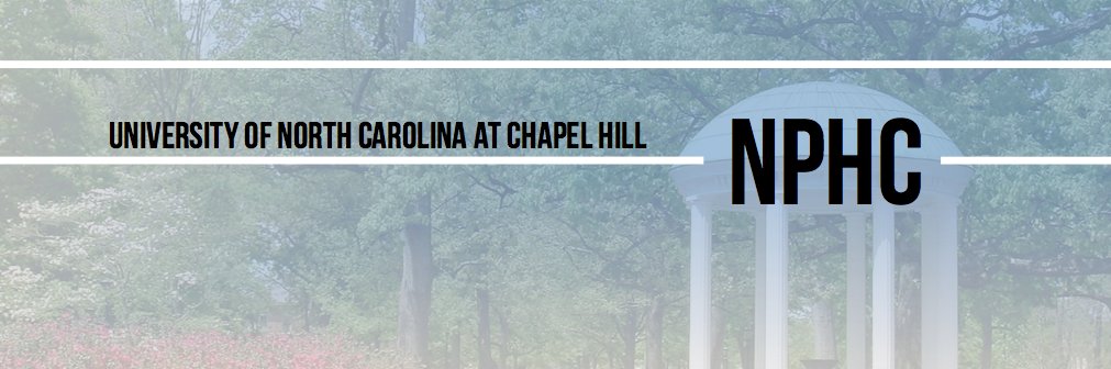 UNC NPHC banner