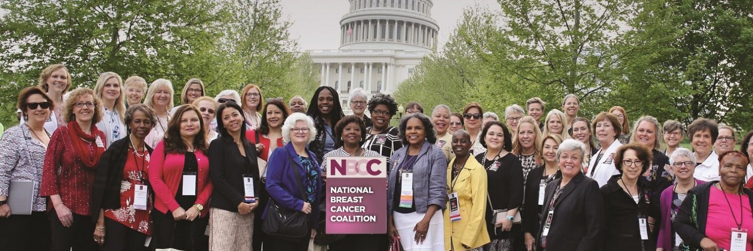 National Breast Cancer Coalition's banner