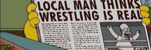 Johnny Hates Wrestling banner