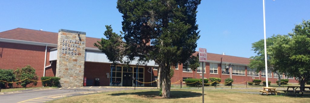 E. S. Brown School banner