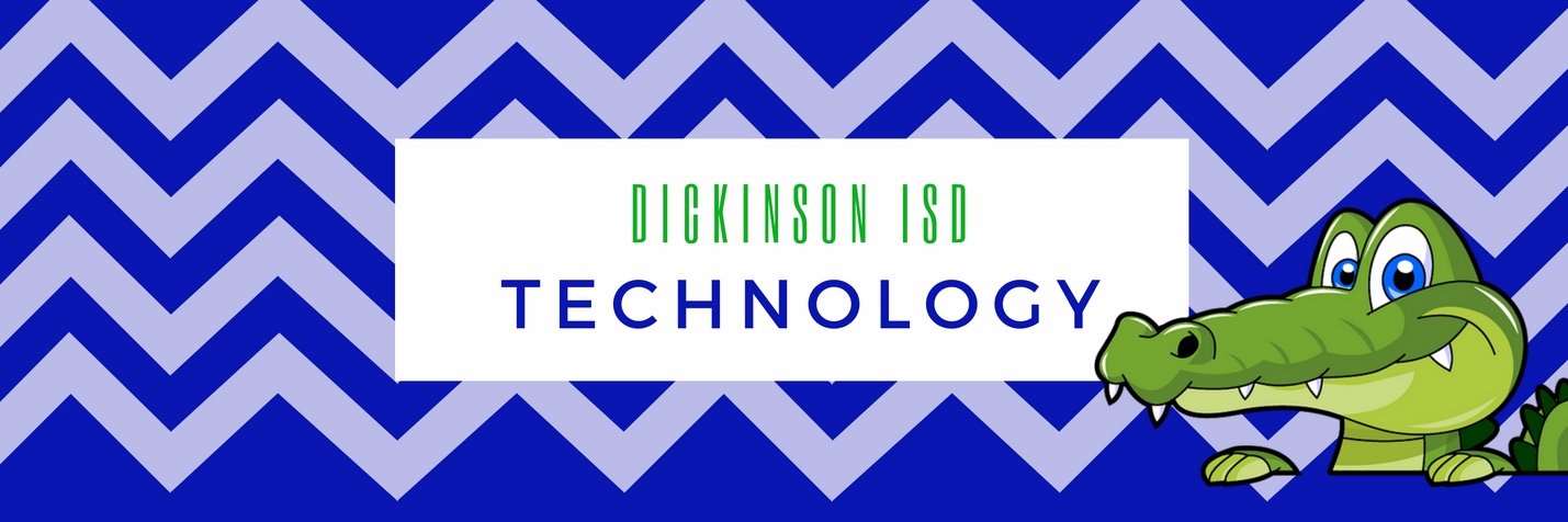 Dickinson ISD Tech banner