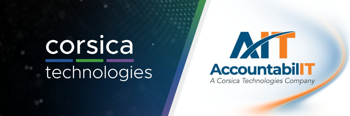 AccountabilIT - a Corsica Technologies Company banner