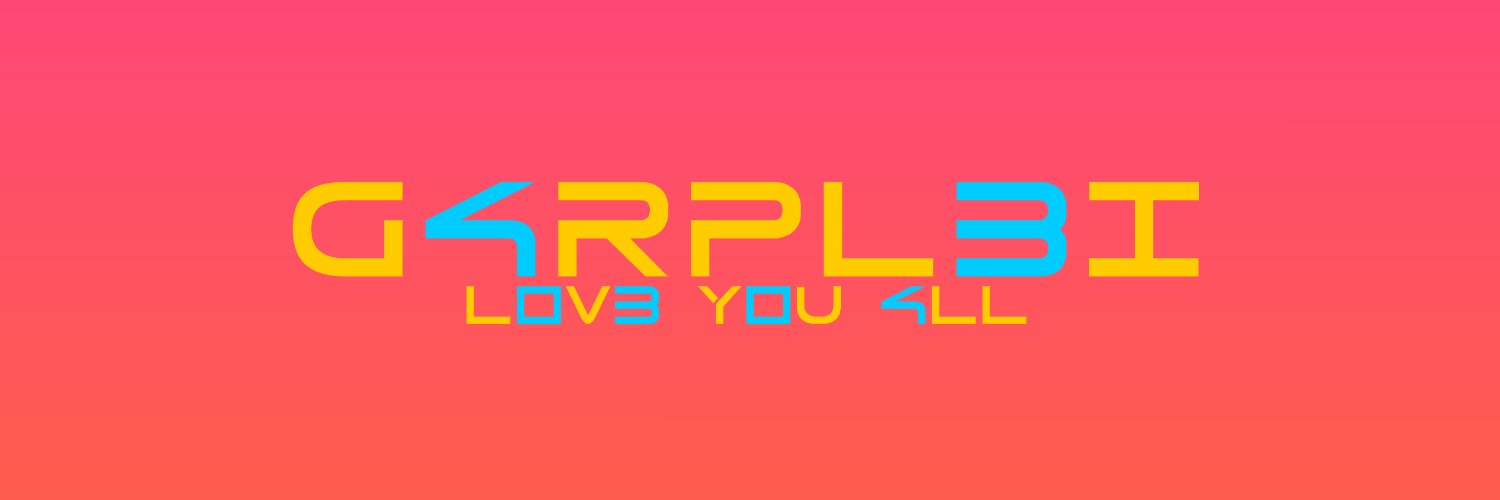G4RPL3I's profile banner image