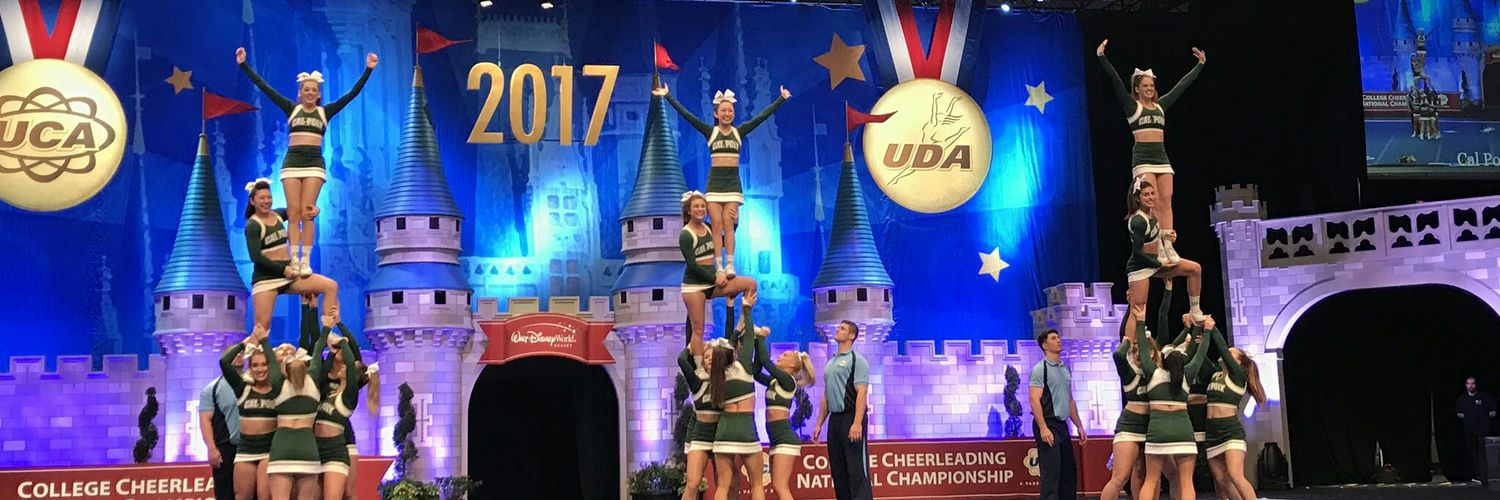 Cal Poly Cheer Team banner