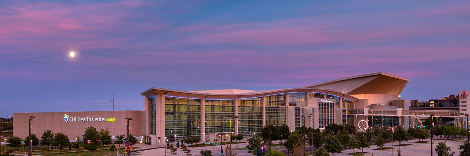 CHI Health Center Omaha banner