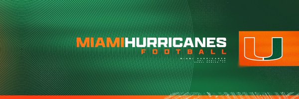 Miami Hurricanes Football Profile Banner