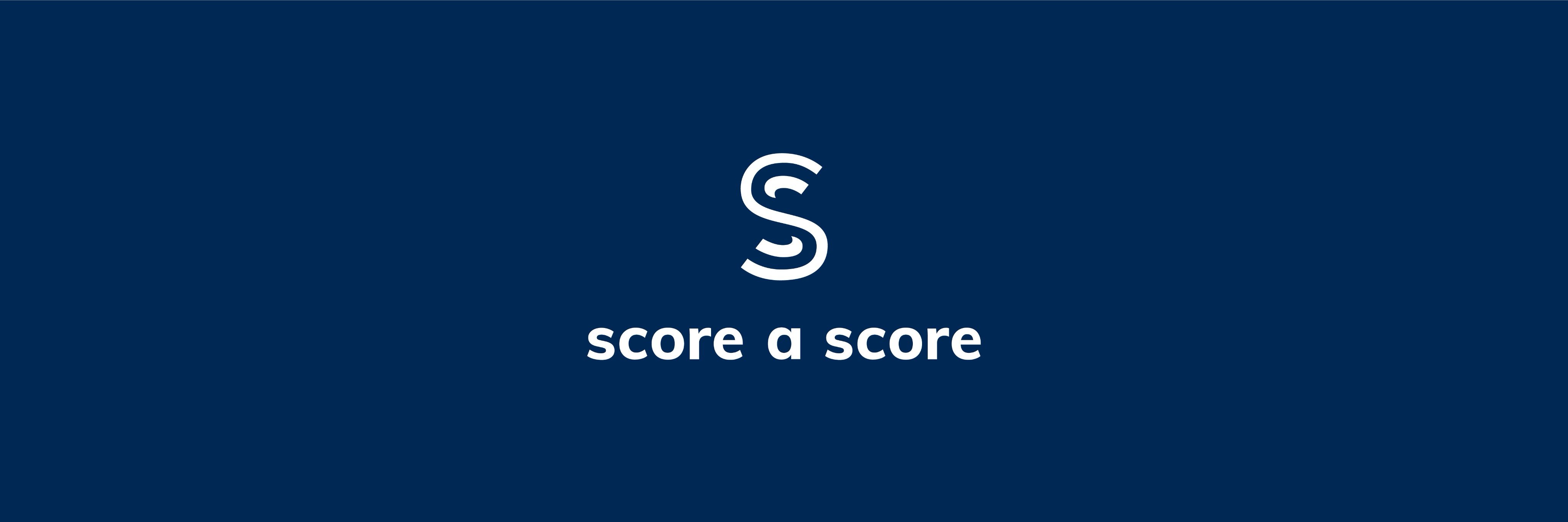 Score a Score banner