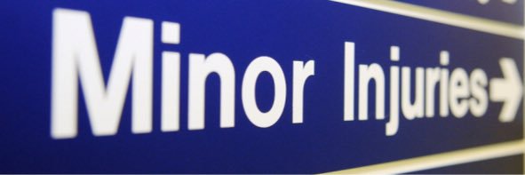 Minor Injuries For EM banner