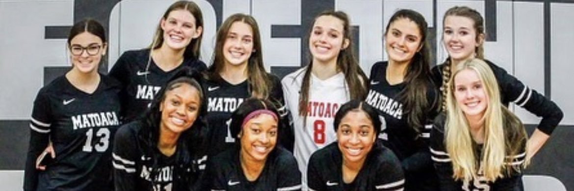 Matoaca Girls Volleyball banner