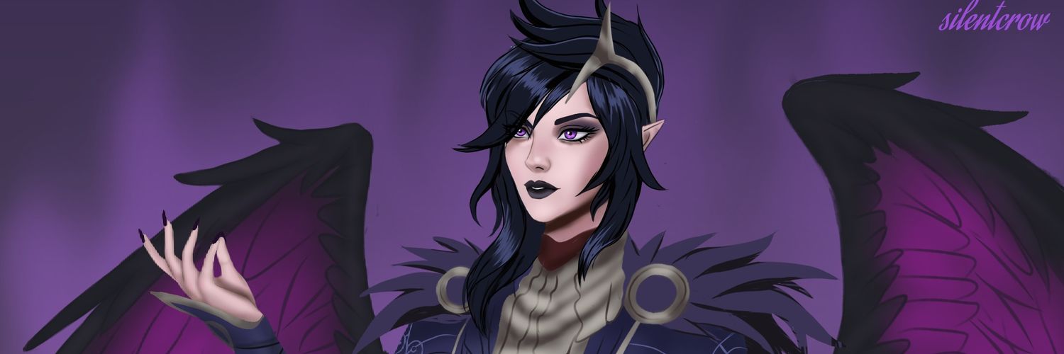 SILENT CROW banner