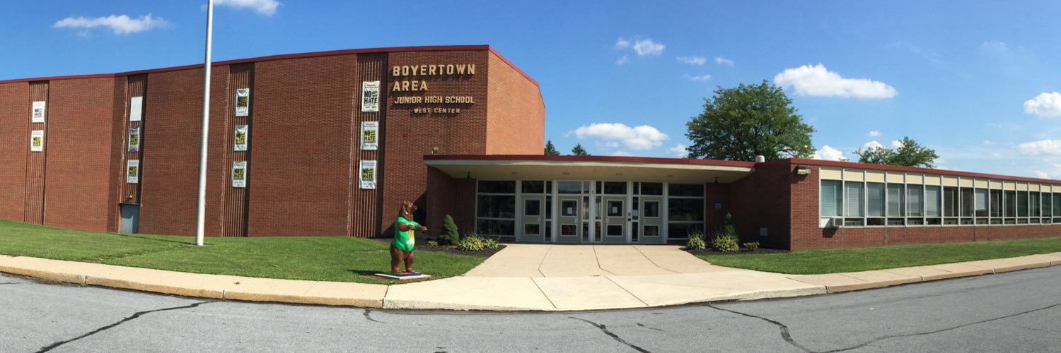 Boyertown MS West banner