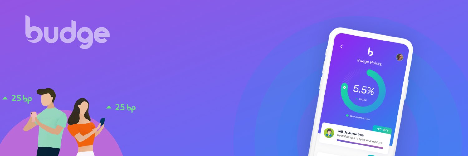 BudgeApp's profile banner image