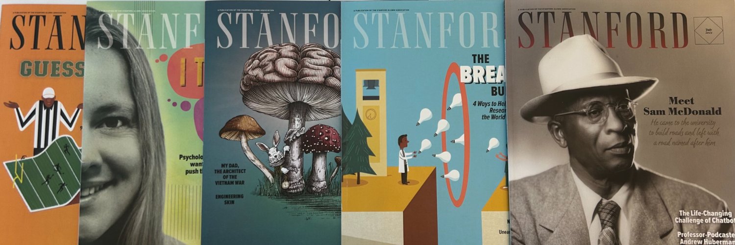 stanfordmag's profile banner image