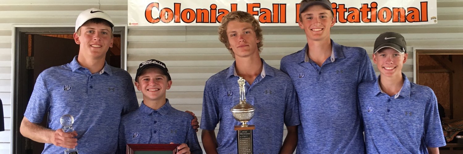 Davidson Golf banner