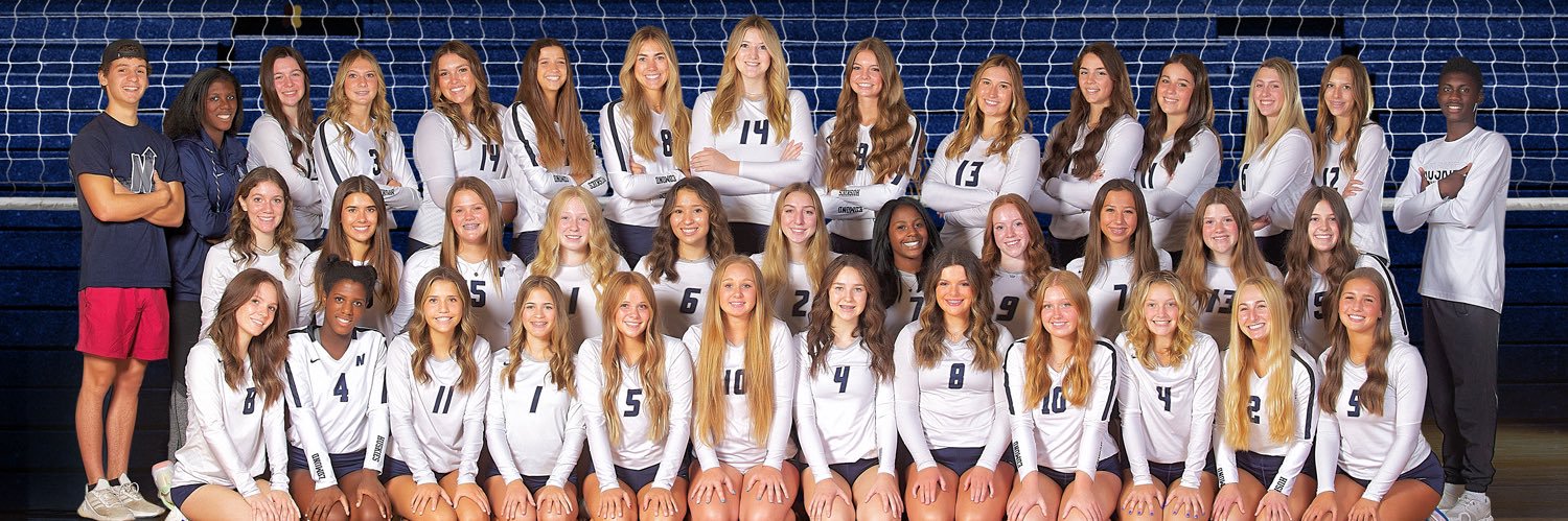 Edmond North V-Ball banner