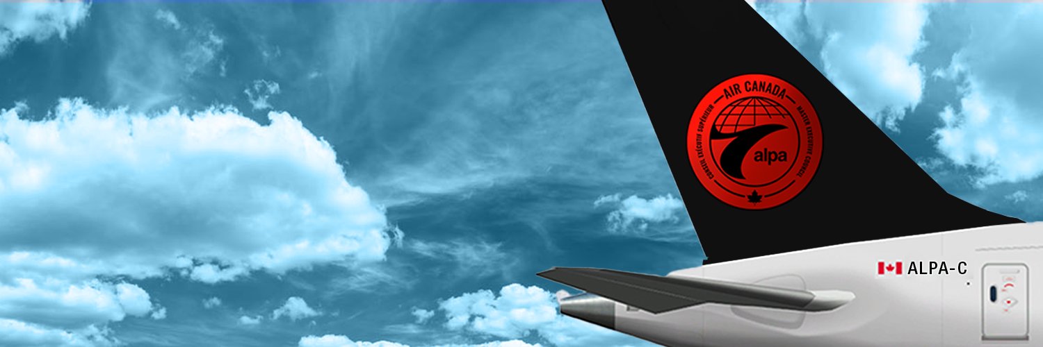 Air Canada ALPA Pilots's banner