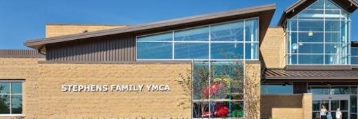 Stephens Family YMCA banner