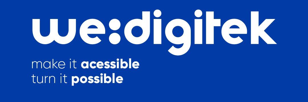 WeDigiTek banner