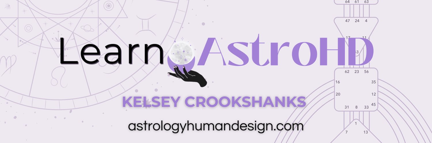 Kelsey ✨ the Human Design Astrologer banner