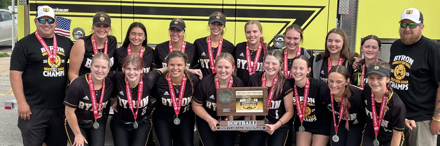 Byron Bears Softball banner
