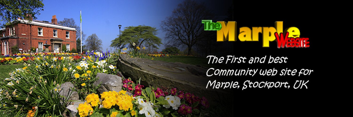 The #Marple Website banner